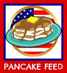 Pancakes American Flag