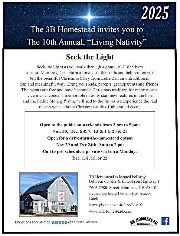2025 11 12 ELM 3B Seek the Light invitation flyer LN25