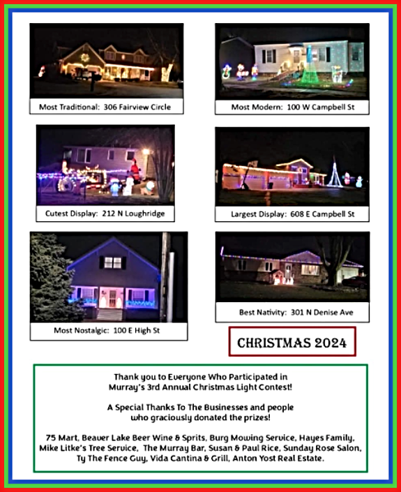 2025 01 01 Murray Light Contest winners