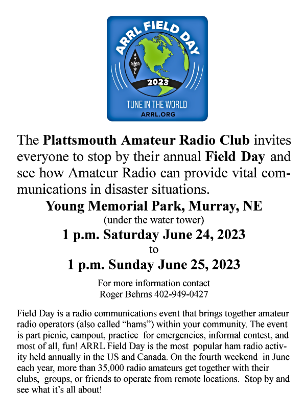 2023 06 21 PARC Field Day Poster