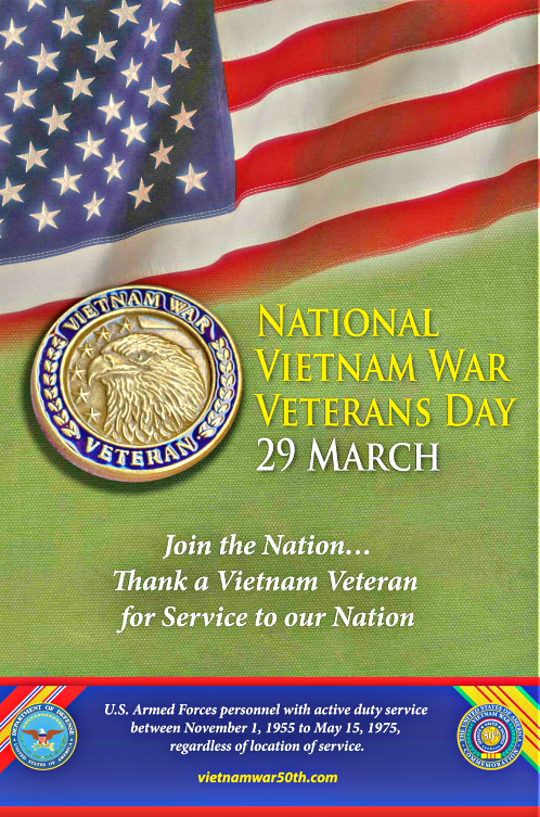 2018 03 28 Vietnam Veterans Day Poster