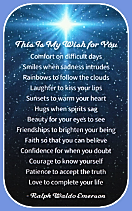 2024 12 R W EMERSON My Wish for YOU