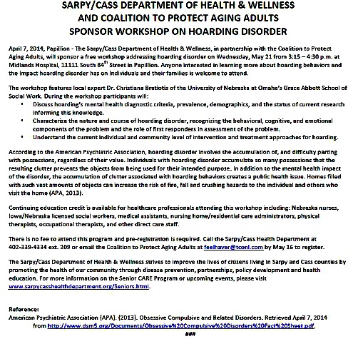 2014-04-09 Hoarding
