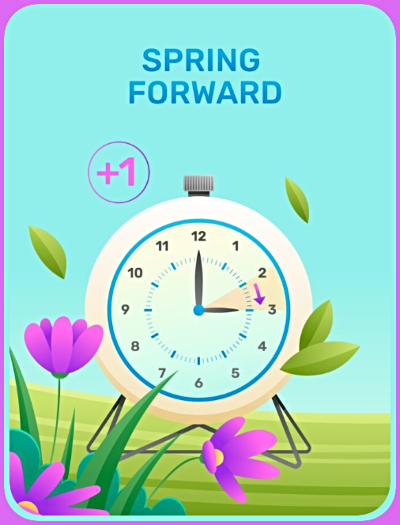 2025 03 05 CLOCK SPRING FORWARD