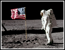 1969 07 20 USA Moon Flag