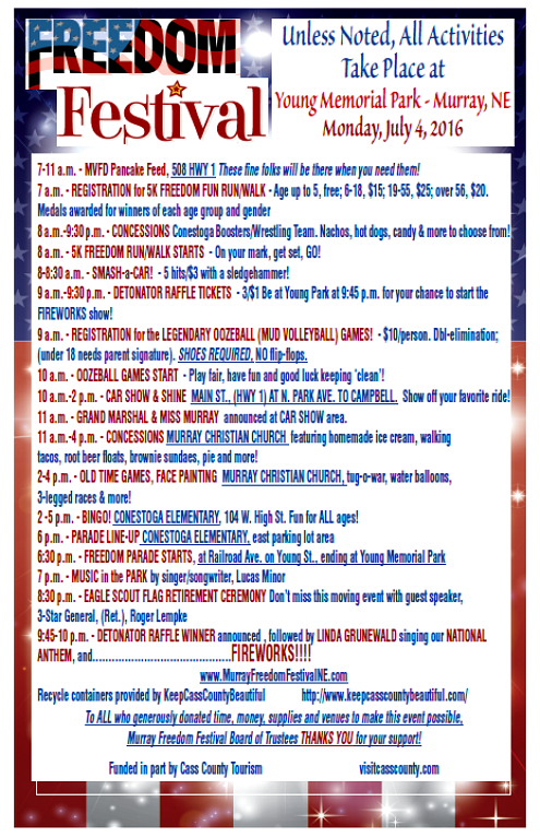 2016 06 22 MFF Schedule of Events