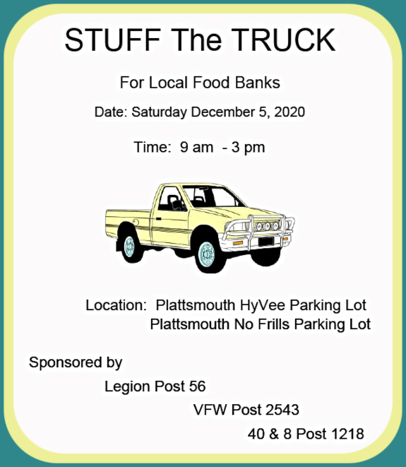 2020 12 02 HYVEE STUFF The TRUCK Poster 1