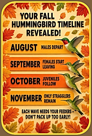 2026 09 02 Hummingbird schedule 550