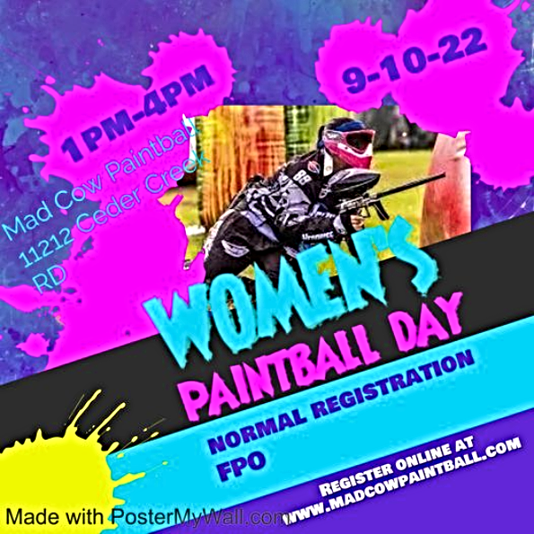 2022 09 07 Cedar Creek MC womens paintball