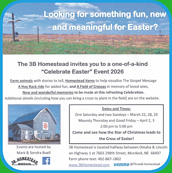 2026 02 18 ELM 3B Homestead Easter