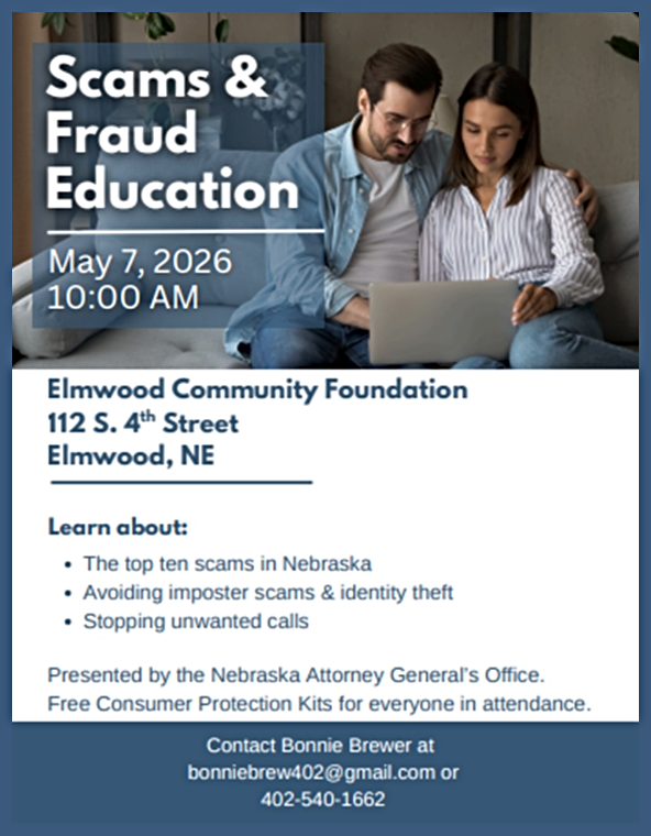 2026 04 29 ELM COMM. FOUND. Fraud and Scam Presentation May 2026