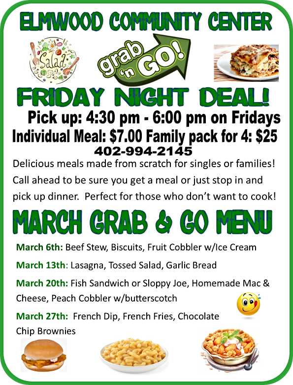 2026 03 04 ELM SR CNTR Grab and Go Flyer 1