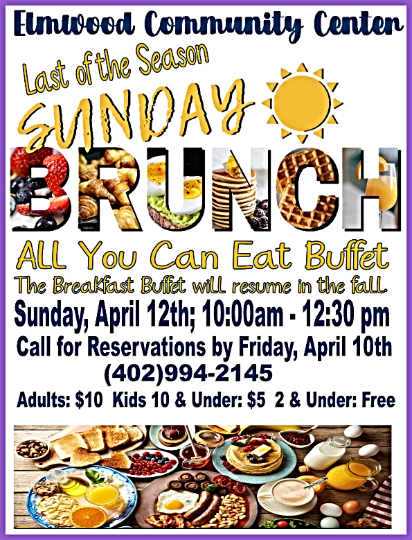2026 04 01 ELM Sunday Breakfast Buffet