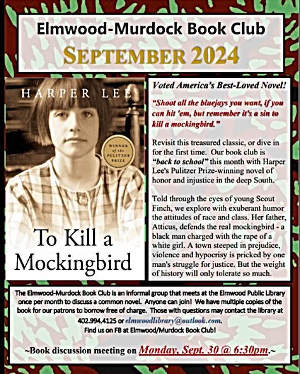 2024 09 05 ELM LIB Kill Mockingbird