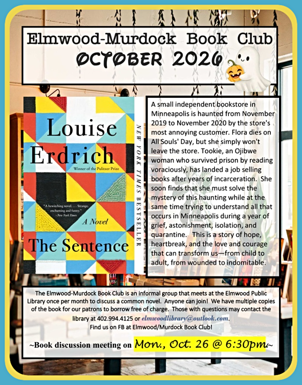 2026 10 14 ELM BOOK CLUB The Sentence1