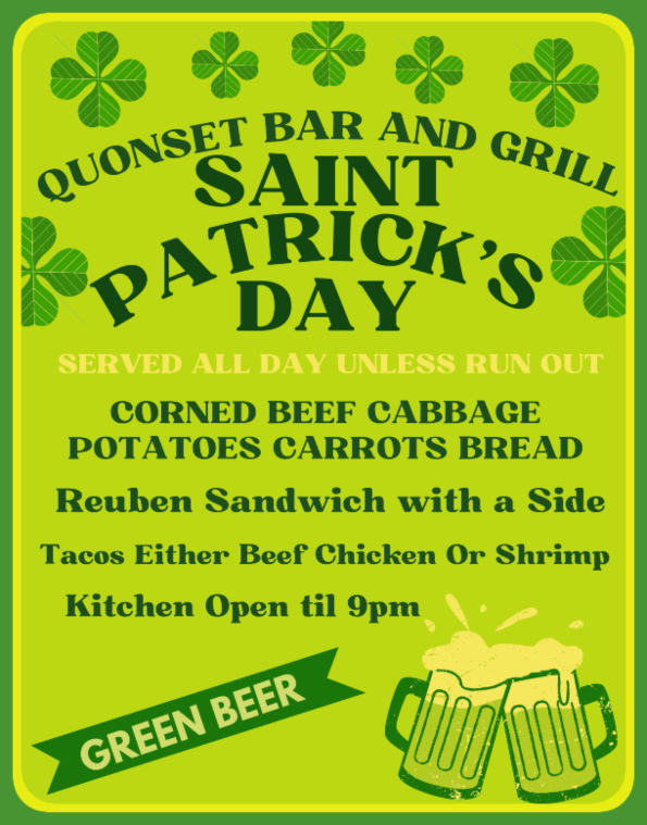 2026 03 04 ELM QUONSET Saint Patricks Day Celebration 1