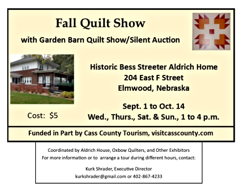 2018 08 29 ELM Aldrich quilt show