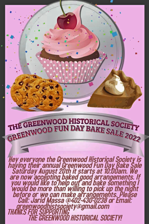 2022 08 10 GRN Hist soc fundraiser bake sale