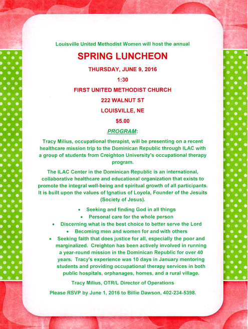 2016 05 25 LSV 1st UNITED METHODIST lunch