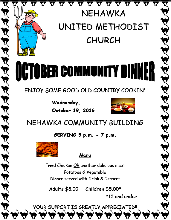 2016 10 12 NEH UMC dinner
