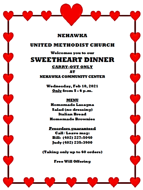 2021 02 03 NEH Sweetheart Dinner 02.10.2021 1