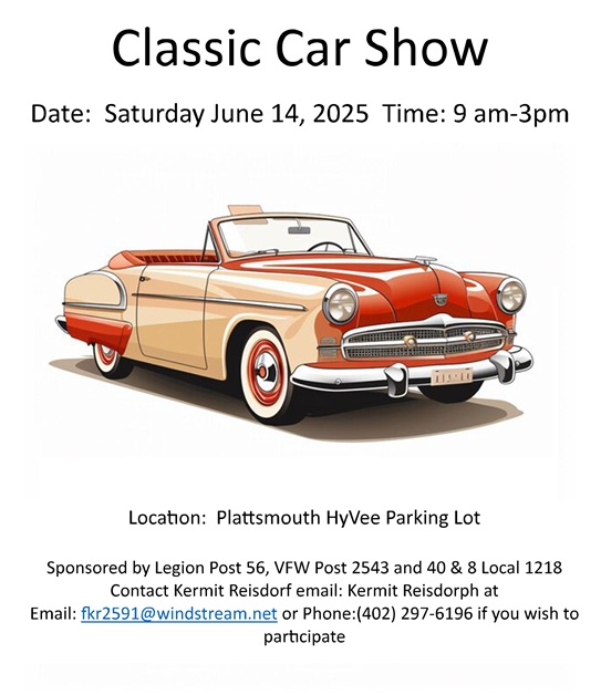 2025 05 01 PLT LEGION VFW 2025 Classic Car show