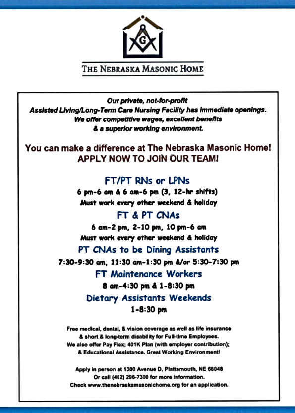 2022 09 07 PLT MASONIC HOME JOBS 1