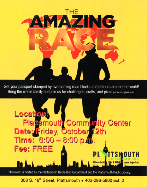 2018 09 05 PLT Lib Amazing race