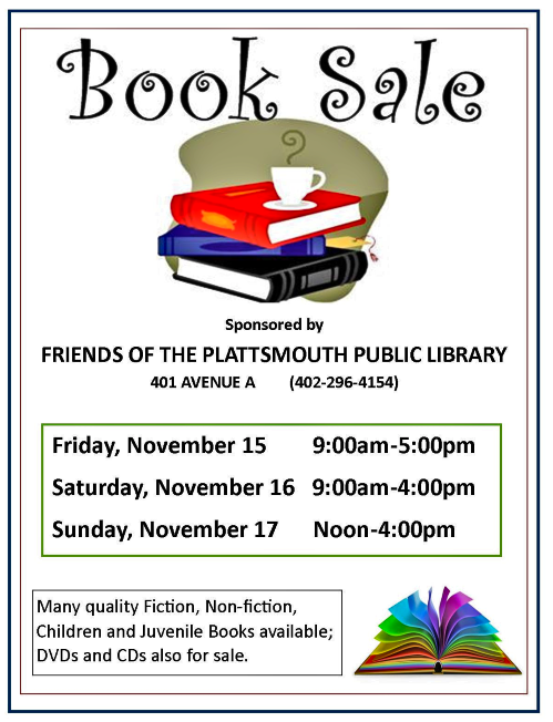 2019 11 06 PLT LIB book sale