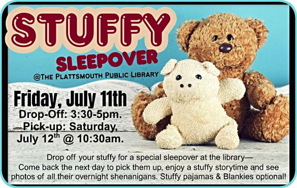 2025 07 02 PLT Lib Stuffy Sleepover