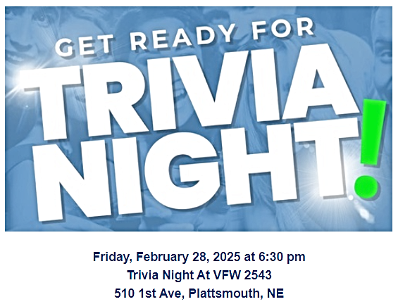 2025 02 26 PLT VFW trivia night