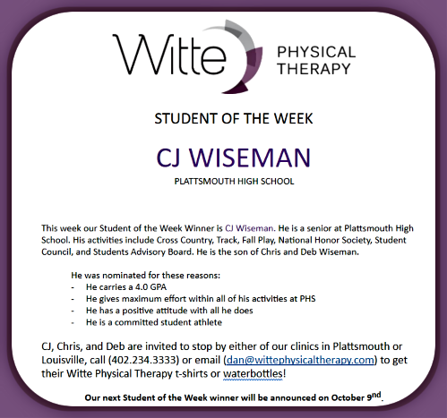 2019 10 02 PLT WITTE SOTW Wiseman 1