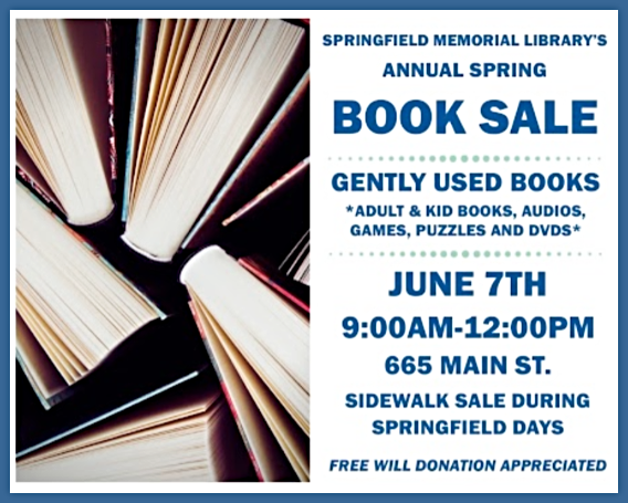 2025 05 21 SPR Library book sale