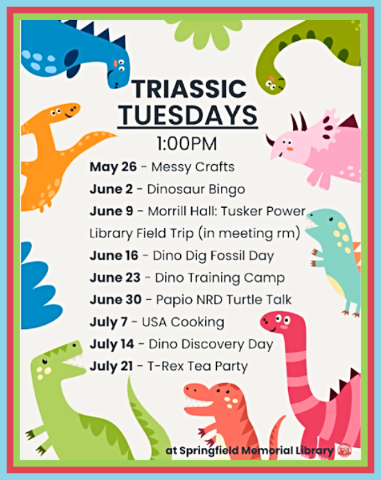 2026 05 27 SPR LIBRARY Triassic Tuesdays 1