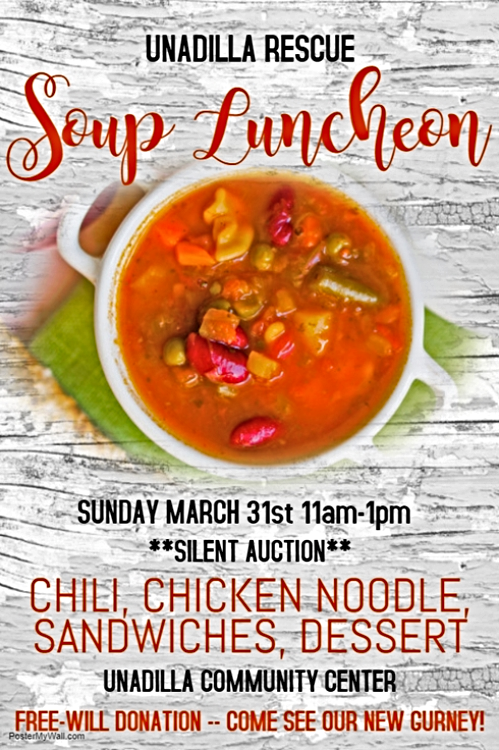 2019 02 13 UNA rescue soup supper