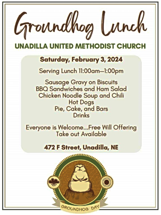2024 01 24 UNA UUMC groundhog lunch 1
