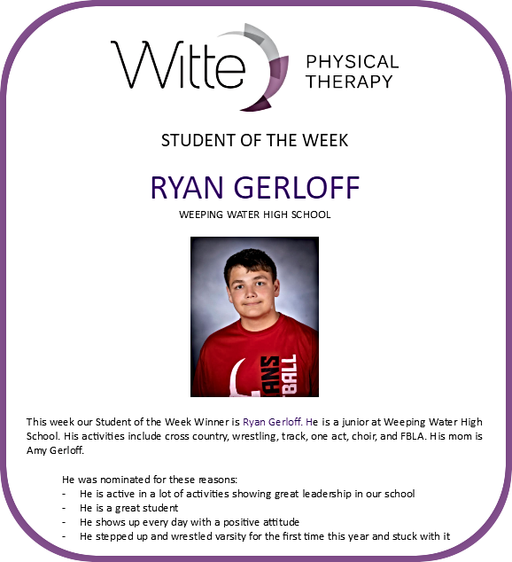 2025 02 19 WW SOTW R Gerloff