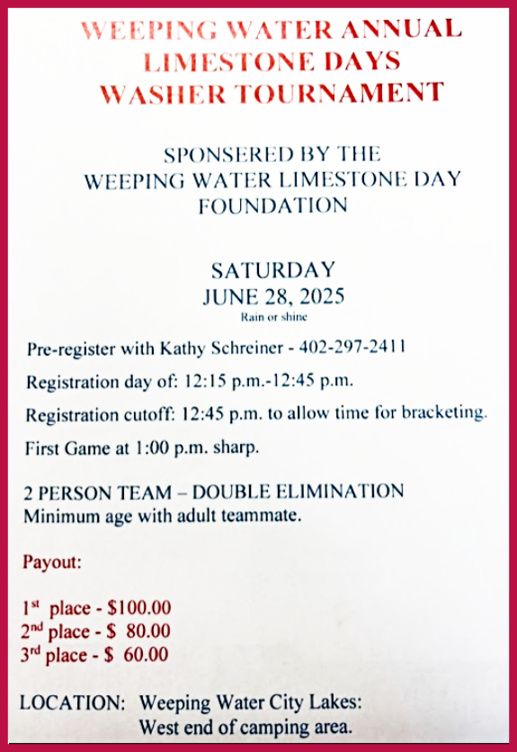 2025 05 21 WW LMSTONE Washer Tourn