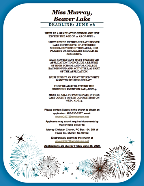 2020 06 10 MRY MCC Miss Murray